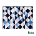 Tapete para Sala e Quarto Renaissance Verona - 1,50m x 2,00m Preto - Fikka 
