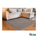 Tapete Para Sala e Quarto Realce Spot PP 100% - 2,00m X 2,50m Taupe - Fikka 