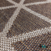Tapete Para Sala e Quarto Eco-Nature Anis PP 100% - 2,00m x 2,50m Marrom - Fikka 
